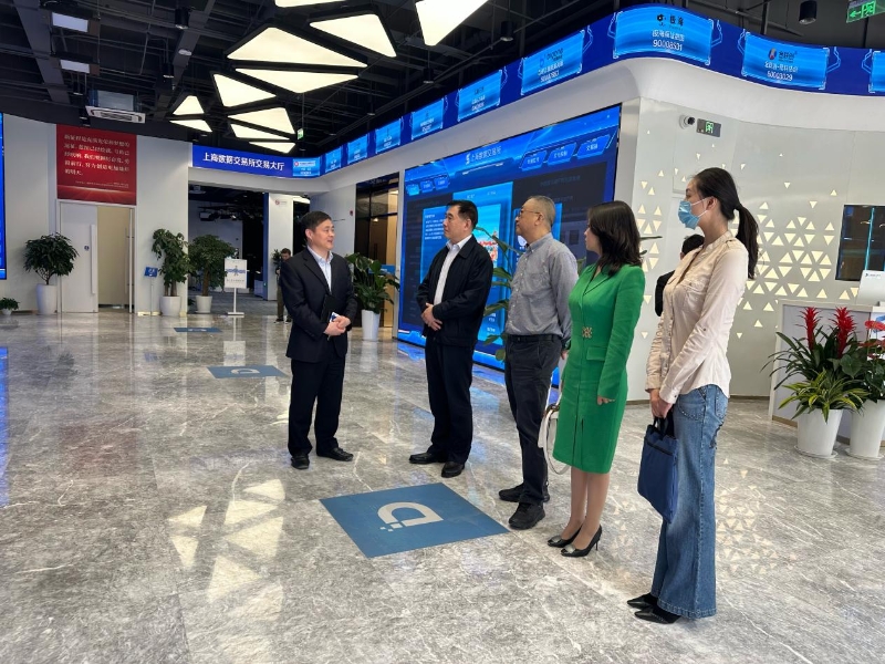 国家代码中心赴上海数据交易所调研